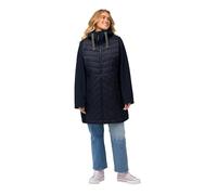 Ulla Popken Chaqueta de softshell impermeable para mujer Grs Hyprar, Negro, 50-52
