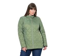 Ulla Popken Chaqueta HYPRAR Ligeramente Acolchada, hidrófuga, Material Reciclado Caqui Claro 62+ 840050430-62+