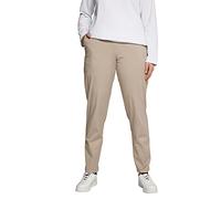Ulla Popken Chino Pantalones, mildes Taupe, 53W / 32L para Mujer