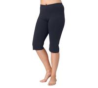 Ulla Popken Ciclismo, Negro Azulado, 45W / 32L para Mujer