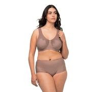 Ulla Popken Entlastungs-BH, Cup C-G Sujetador, marrón, 125DD para Mujer