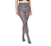 Ulla Popken Essential Mikrofaser-strumpfhose, 60 Den Medias, Gris Oscuro, 52-54 Mujeres
