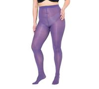 Ulla Popken Essential Mikrofaser-strumpfhose, 60 Den Medias, Morado, 52-54 Mujeres