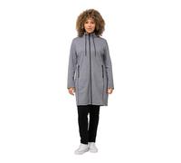 Ulla Popken Fleece-Strickjacke Lang, Suéter cárdigan Mujer, Schwarz,