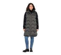 Ulla Popken Hyprar Funktions-steppweste, Kapuze, Stehkragen, Recycelt Chaleco, Antracita, 20-22 Mujeres