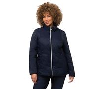 Ulla Popken Hyprar Water Repellent Quilted Jacket Chaqueta, Azul Marino, 16-18 para Mujer