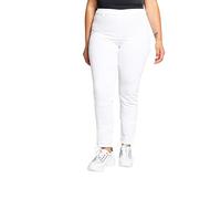 Ulla Popken Jeggings, Pantalones Mujer, Blanco Nieve, 45W / 30L