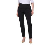 Ulla Popken Jerseyhose, Pantalones para Mujer, Azul (Mitternachts Blau), 60