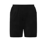 Ulla Popken Jerseyshorts, Taschen, Elastikbund Bermudas, Schwarz, 45W / 32L para Mujer