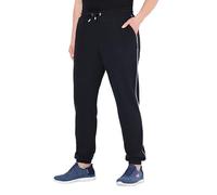 Ulla Popken Jogginghose, Akzent Pantalones Casuales, Negro, 56W / 32L Mujeres