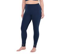 Ulla Popken Leggings, Laceband, Azul Oscuro, 56W / 32L Mujeres