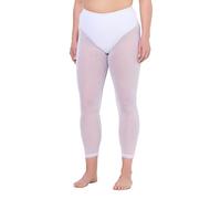 Ulla Popken Leggings, malla, hasta el tobillo blanco nieve 62+ 836800200-62+
