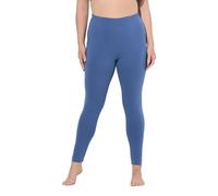 Ulla Popken Leggings para Mujer, Tallas Grandes, Tallas Grandes, Ajustados, Cintura elástica, Öko-Tex, Light Velero Blue, 40W / 32L