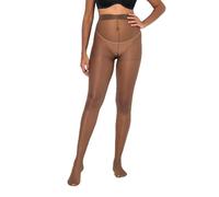 Ulla Popken Strumpfhose, Helanca-qualität, 20den, Matt Medias, Moca, 56-58 Mujeres