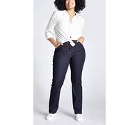 Ulla Popken Mandy, Vaqueros Mujer, Azul (Dark Blue Denim), 45W / 32L