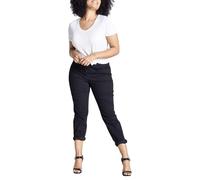 Ulla Popken Mandy, Vaqueros Mujer, Negro, 45W / 32L