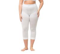 Ulla Popken Medias Capri, 80 deniers, opacas blanco nieve 42+ 815580200-42+