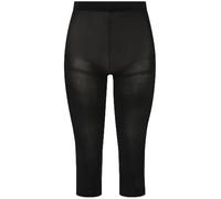 Ulla Popken Medias capri, opacas, protección muslos, 80 DEN negro 50+ 815580130-50+