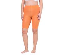 Ulla Popken Medias de ciclismo, 80 deniers, protección de los muslos, hasta la rodilla calabaza 58+ 799278669-58+