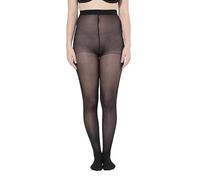 Ulla Popken Kompressions-strumpfhose, Massagestufe 11-13 mmHg Medias de compresión, Negro, 48-50 Mujeres
