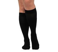 Ulla Popken Mikrofaser-Kniestrümpfe, 40den, Medias Mujer, Schwarz,