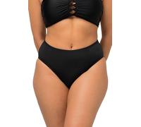 Ulla Popken Mujer Bikinislip, Große Größen Braguita de Bikini Not Applicable, Negro (Negro 10), 48 (Herstellergröße: 48)