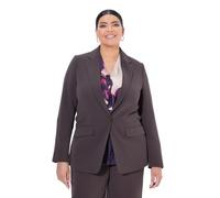 Ulla Popken Mujer Blazer Caoba 44