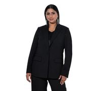 Ulla Popken Mujer Blazer Negro 56