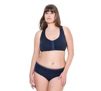 Ulla Popken Mujer Bustier Azul Noche 130D