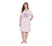 Ulla Popken Mujer Camisón Rosa 50+