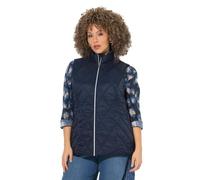 Ulla Popken Mujer Chaleco marina 50+