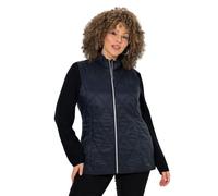 Ulla Popken Mujer Chaleco negro 54+