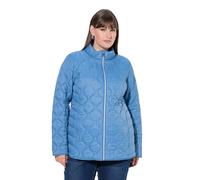 Ulla Popken Chaqueta HYPRAR Ligeramente Acolchada, hidrófuga, Material Reciclado Azul grisáceo Oscuro 46+ 840050741-46+