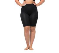 Ulla Popken Miederhose, Knielang Pantalones, Negro (Schwarz 10), 56-58 para Mujer