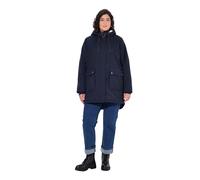 Ulla Popken Chaqueta técnica Acolchada HYPRAR, hidrófuga 5000 mm, Tejido Polar Teddy Marina 50+ 822104130-50+