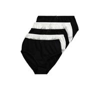 Ulla Popken Hasta la Talla 78, Paquete de 5 Braguitas, Ropa Interior básica, Braguita de Tela de Jersey de algodón, Lazo de Adorno Multicolor 62+ 712890900-62+