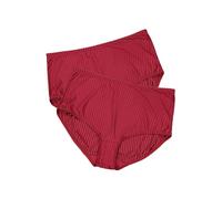 Ulla Popken Mujer Slips Rojo Oscuro 58+