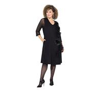 Ulla Popken Mujer | Tallas grandes, Plus Size Vestido de jersey, flores 3D