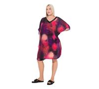 Ulla Popken Mujer túnica Lucia, Lights Vestidos, Negro, 44-50