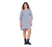 Ulla Popken Mujer Vestido de Punto Jersey | Tallas grandes, Plus Size Vestido de jersey, línea A