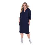 Ulla Popken Mujer Vestido Marina 62+