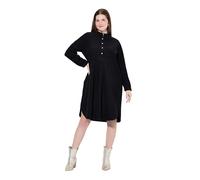 Ulla Popken Mujer Vestido midi | Tallas grandes, Plus Size Vestido de pana, cuello alzado