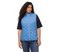 Ulla Popken, mujeres, tallas grandes, chaleco acolchado HYPRAR, repelente al agua, cuello alto, reciclado