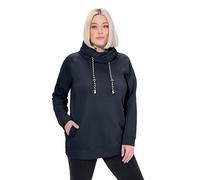Ulla Popken Onlmirna L/s Pullover Knt Sudadera, Azul (Blau 71), 48 (Talla del Fabricante: 46+) para Mujer