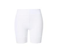 Ulla Popken Pantalón de ciclismo tipo media, dobladillo de encaje, protección para los muslos blanco nieve 62+ 845319200-62+