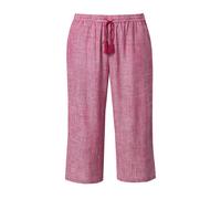 Ulla Popken Pantalón rojo moteado / blanco 42-44 EUR