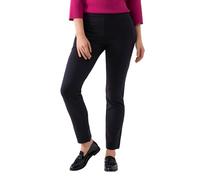 Ulla Popken Pantalones clásicos Rectos para Mujer, Marine, 42W x 32L