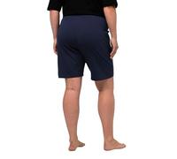 Ulla Popken Pantalones Cortos, Bolsillos, Cintura elástica Bermudas, Azul Oscuro, 36W x 32L para Mujer