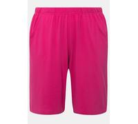 Ulla Popken Pantalones Cortos, Bolsillos, Cintura elástica Bermudas, Azul Oscuro, 50-52 para Mujer