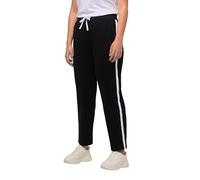 Ulla Popken Sport Jogginghose Pantalones, Negro, 62-64 EU para Mujer
